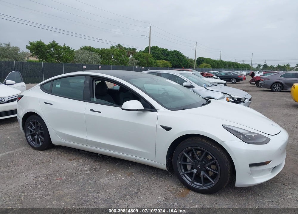 2022 TESLA MODEL 3 LONG RANGE DUAL MOTOR ALL-WHEEL DRIVE VIN: 5YJ3E1EB9NF273364