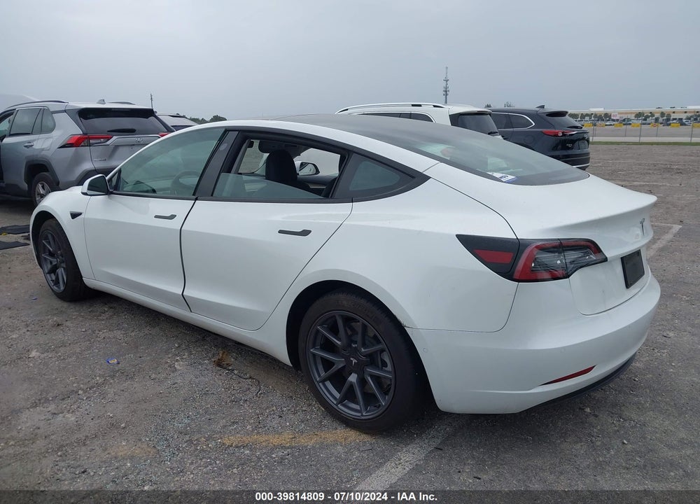 2022 TESLA MODEL 3 LONG RANGE DUAL MOTOR ALL-WHEEL DRIVE VIN: 5YJ3E1EB9NF273364