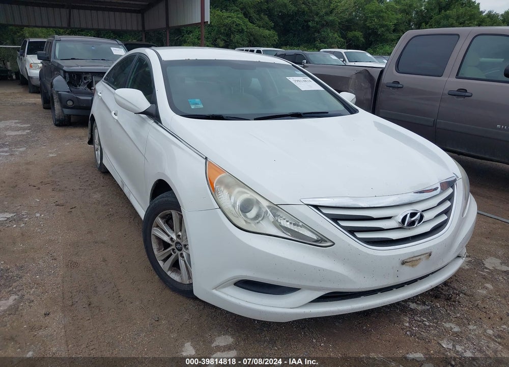 2014 HYUNDAI SONATA GLS VIN: 5NPEB4AC1EH924649