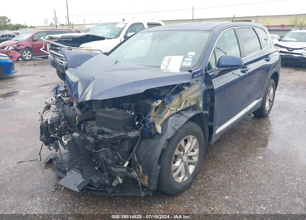 2019 HYUNDAI SANTA FE SE VIN: 5NMS2CAD3KH113238