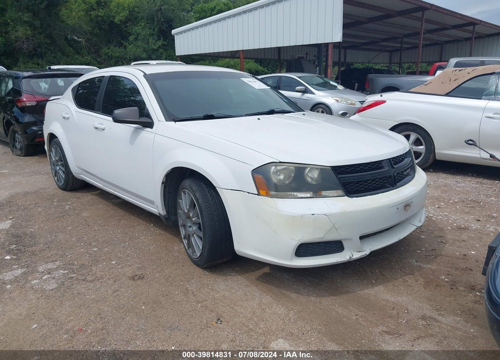 2014 DODGE AVENGER SE VIN: 1C3CDZAB6EN148755