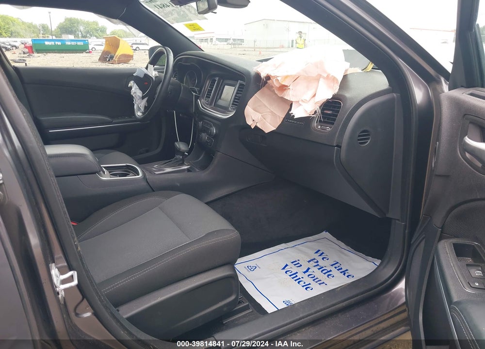 2015 DODGE CHARGER SE VIN: 2C3CDXBG1FH801436