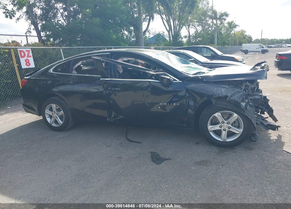 2022 CHEVROLET MALIBU FWD LS VIN: 1G1ZB5ST4NF208501