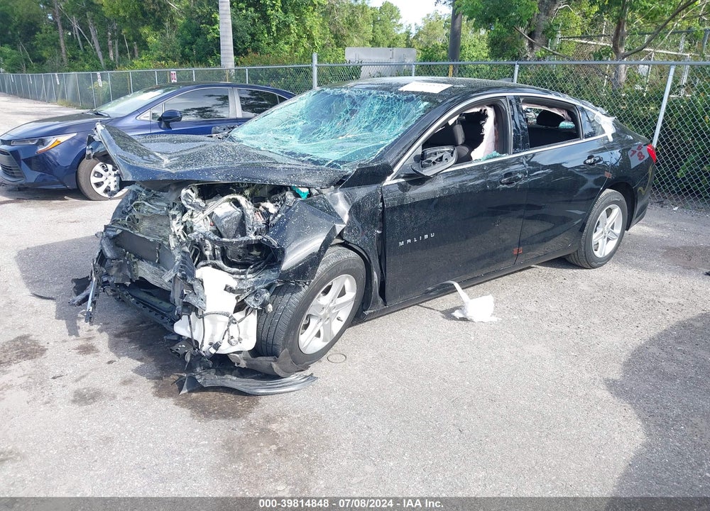 2022 CHEVROLET MALIBU FWD LS VIN: 1G1ZB5ST4NF208501