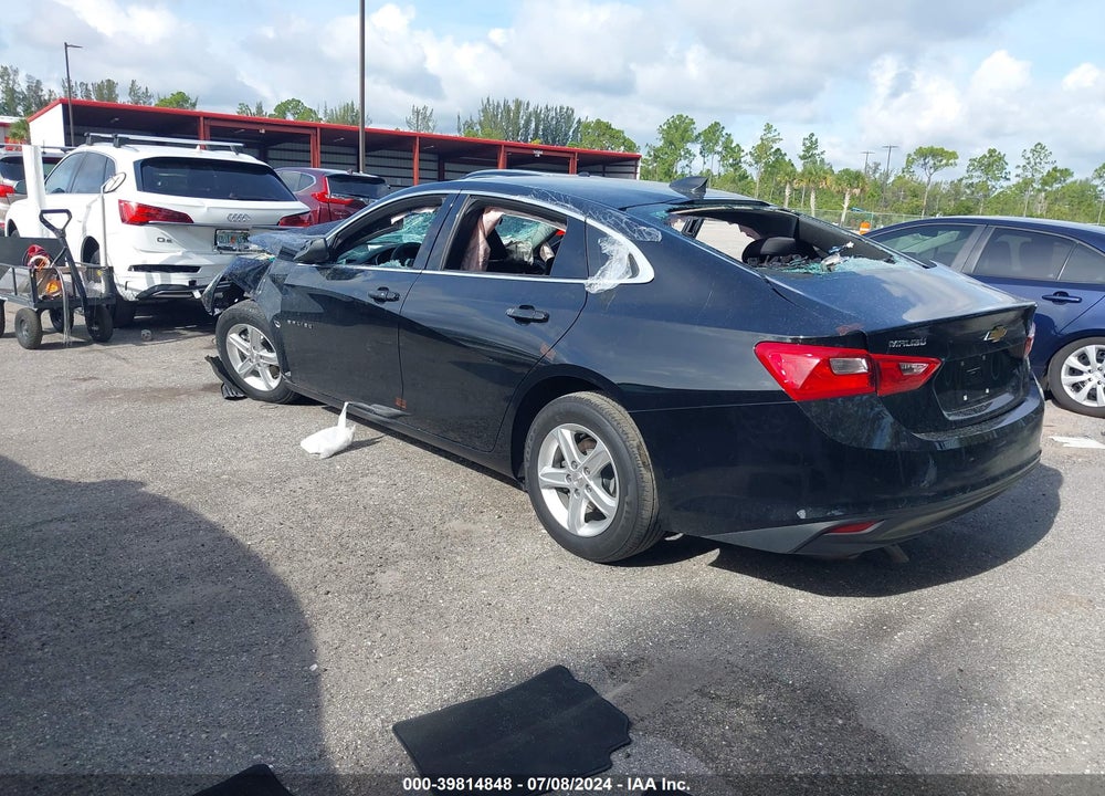 2022 CHEVROLET MALIBU FWD LS VIN: 1G1ZB5ST4NF208501