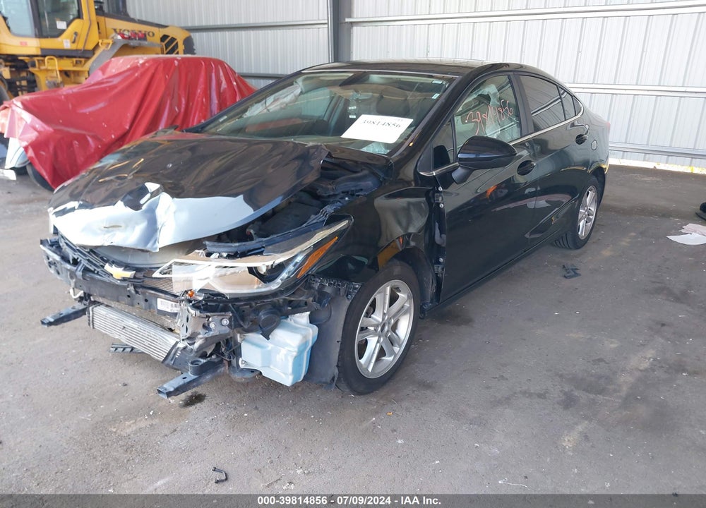 2017 CHEVROLET CRUZE LT AUTO VIN: 1G1BE5SMXH7141273