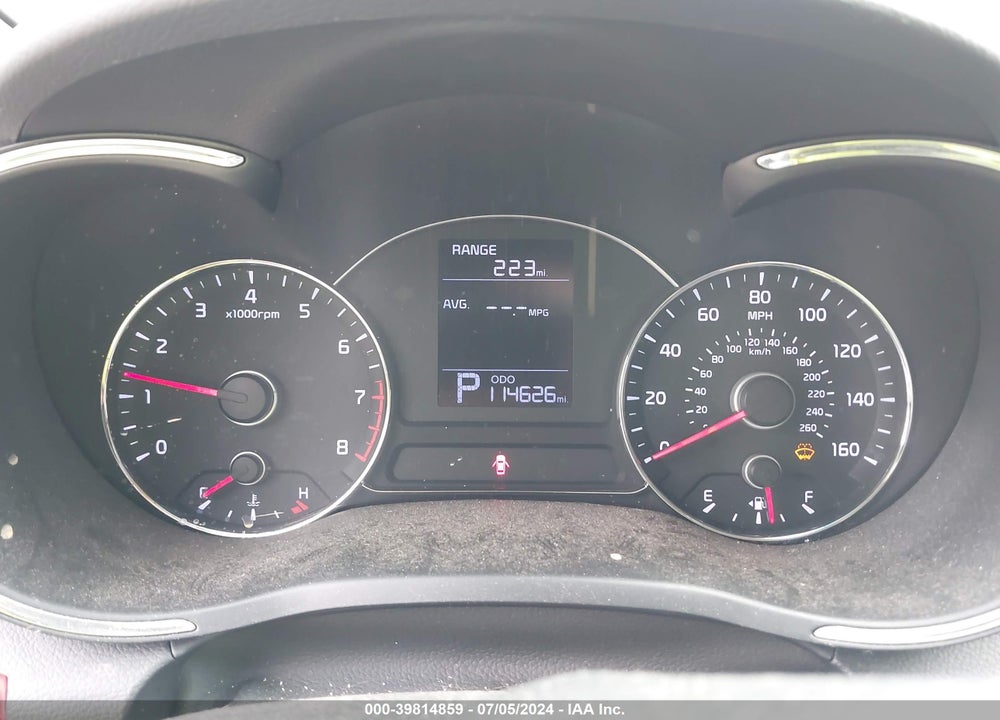 2016 KIA FORTE LX VIN: KNAFK4A61G5537372