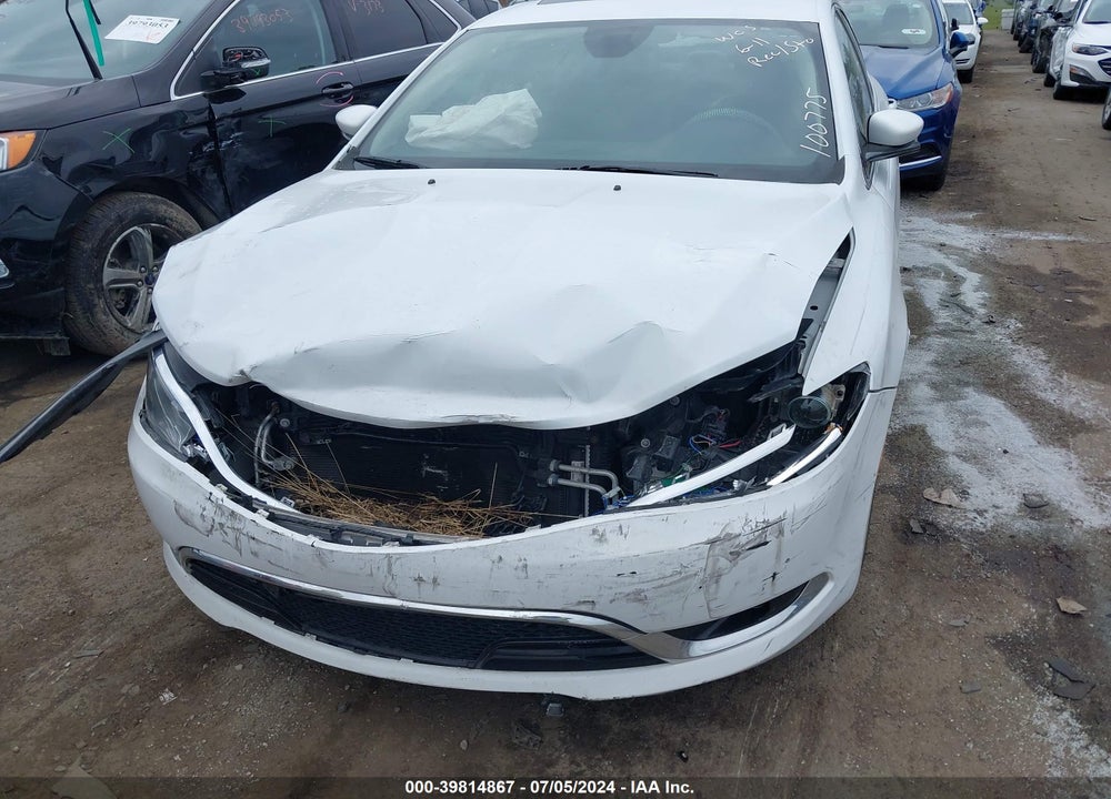 2016 CHRYSLER 200 C VIN: 1C3CCCCG9GN100775