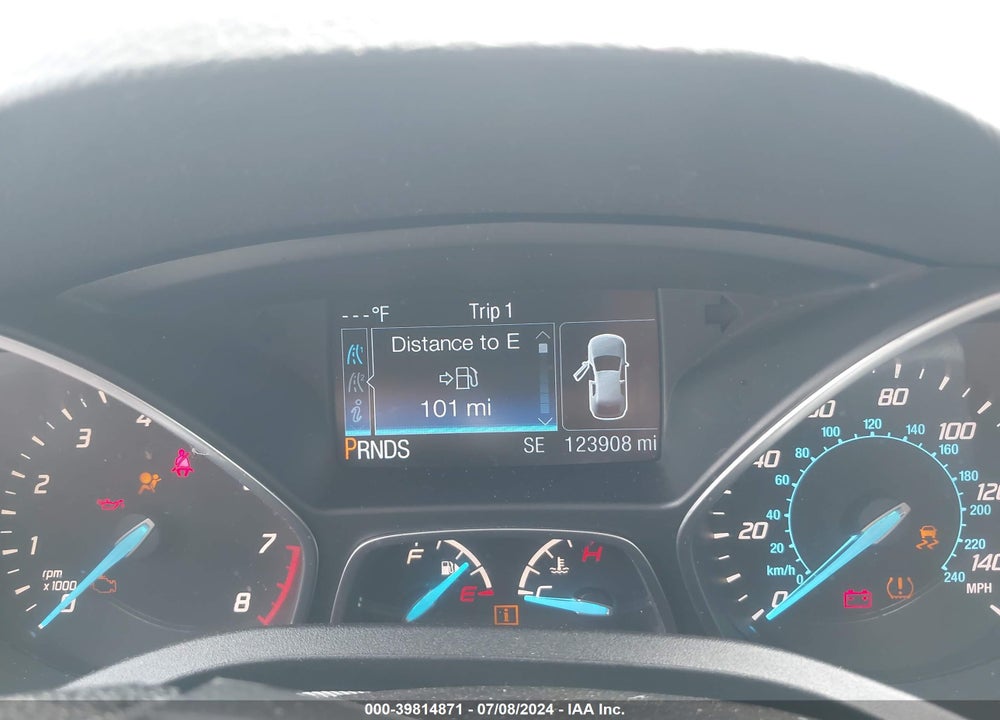 2016 FORD ESCAPE SE VIN: 1FMCU9G96GUA30788