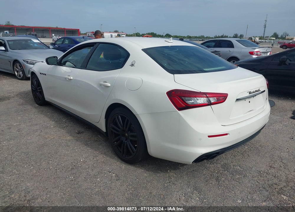 2019 MASERATI GHIBLI VIN: ZAM57XSA1K1325054