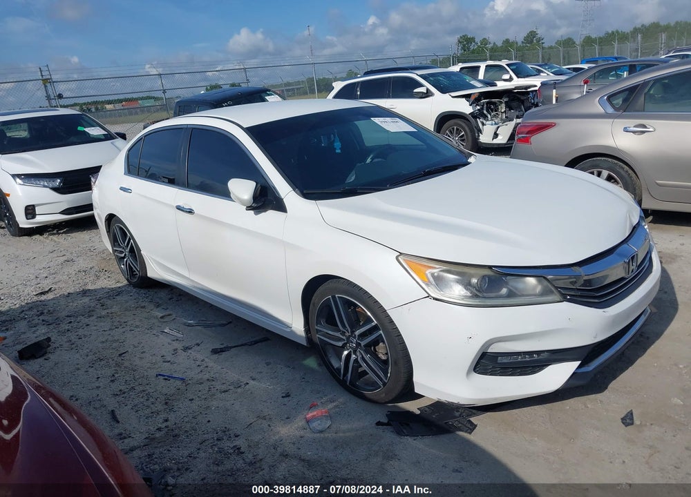 2016 HONDA ACCORD SPORT VIN: 1HGCR2F50GA025875