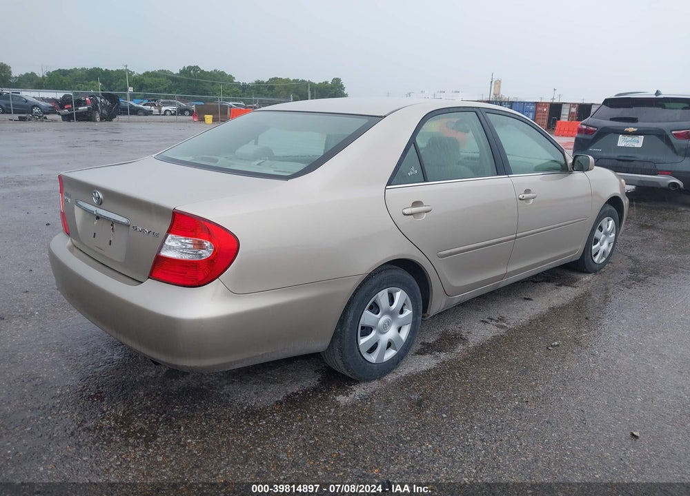 2004 TOYOTA CAMRY LE VIN: 4T1BE32K24U912374
