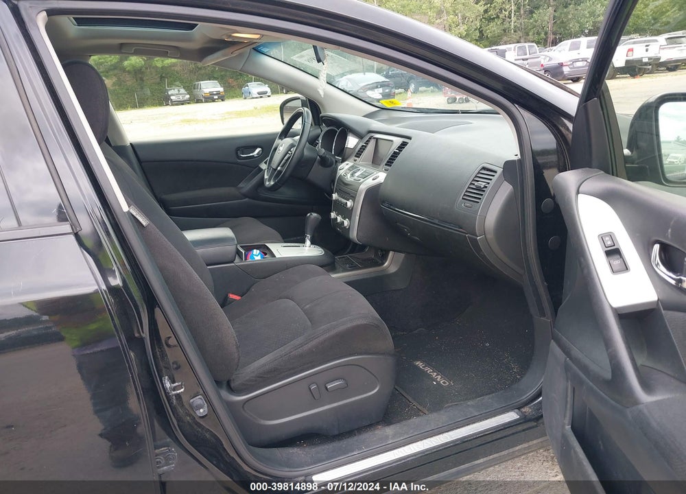 2012 NISSAN MURANO VIN: JN8AZ1MW5CW231125