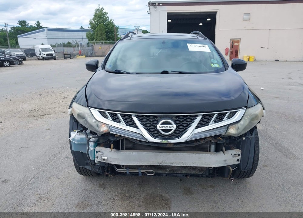 2012 NISSAN MURANO VIN: JN8AZ1MW5CW231125