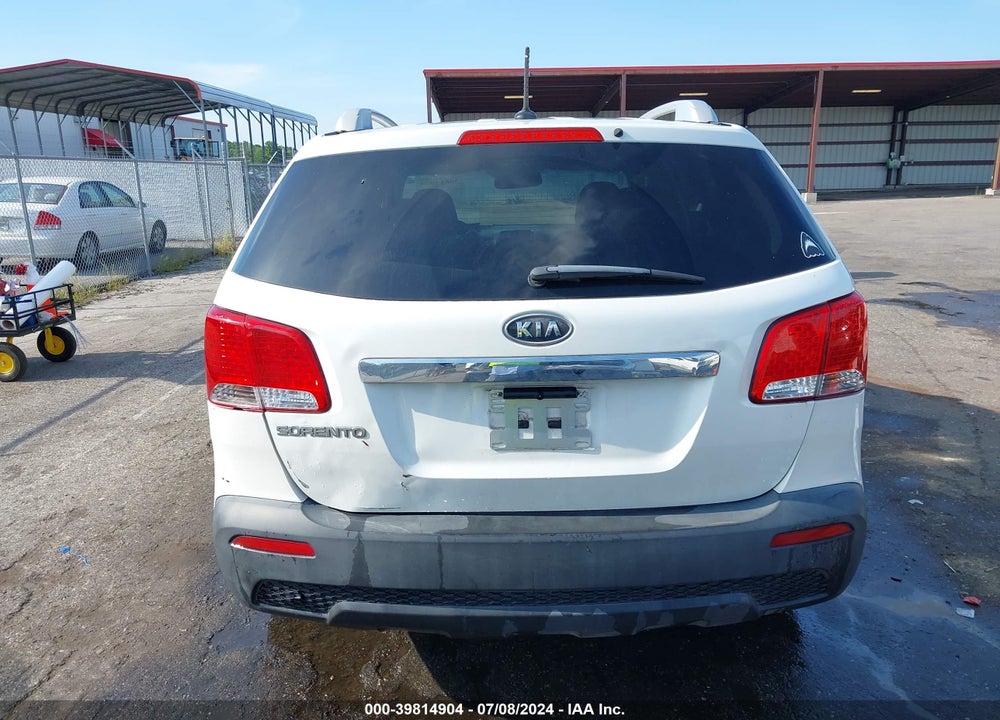 2012 KIA SORENTO LX V6 VIN: 5XYKT4A21CG253222