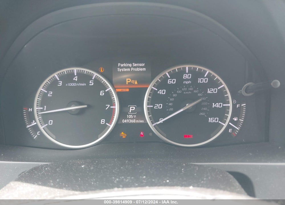 2018 ACURA RDX ADVANCE PACKAGE VIN: 5J8TB4H76JL003132