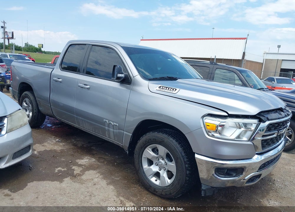 2022 RAM 1500 LONE STAR QUAD CAB 4X2 6'4 BOX VIN: 1C6RREBT8NN389702