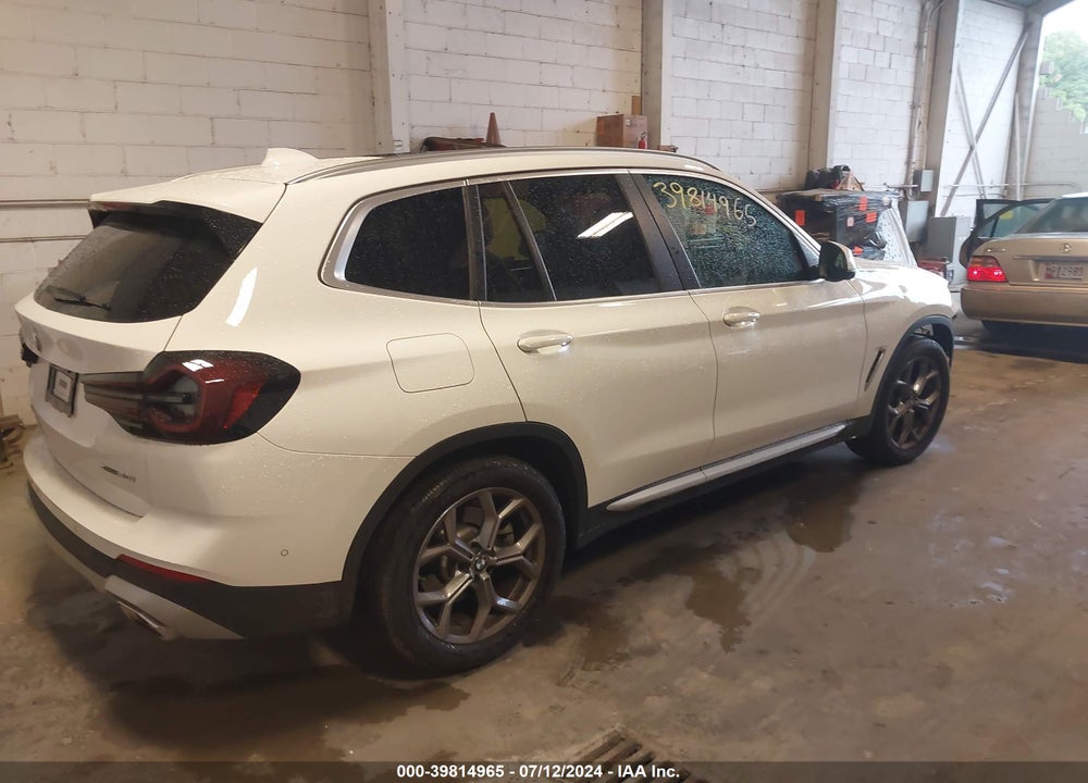 2024 BMW X3 XDRIVE30I VIN: 5UX53DP0XR9T56912