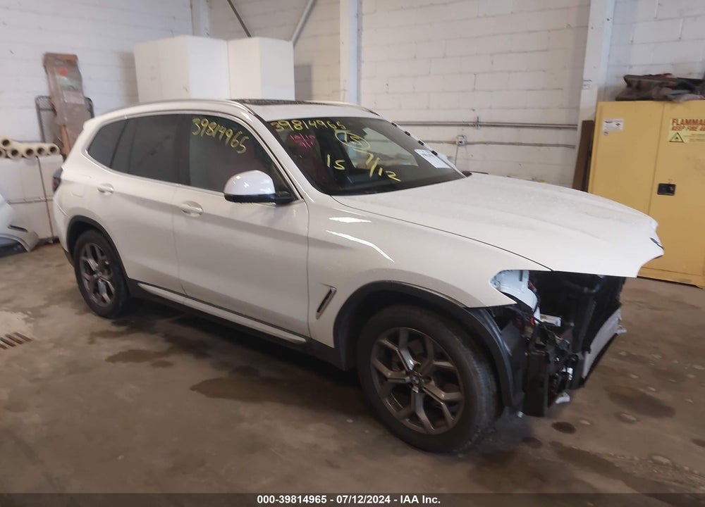 2024 BMW X3 XDRIVE30I VIN: 5UX53DP0XR9T56912