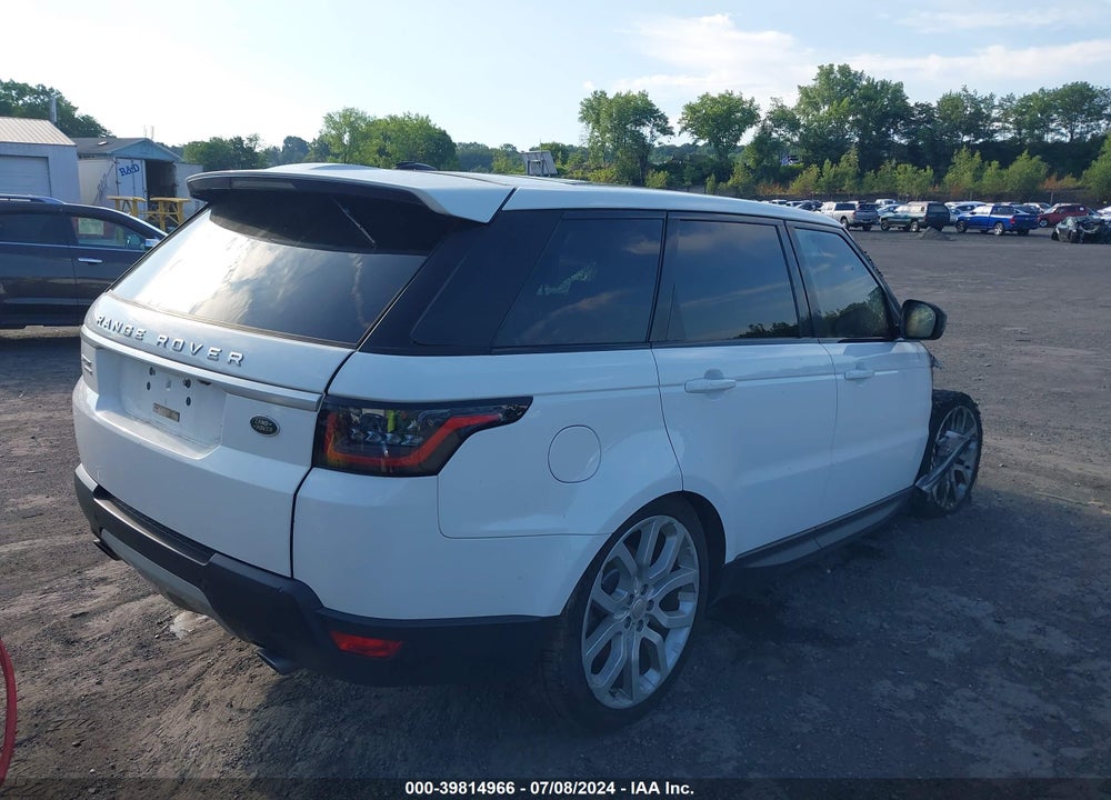 2015 LAND ROVER RANGE ROVER SPORT 3.0L V6 SUPERCHARGED HSE VIN: SALWR2VF1FA507820