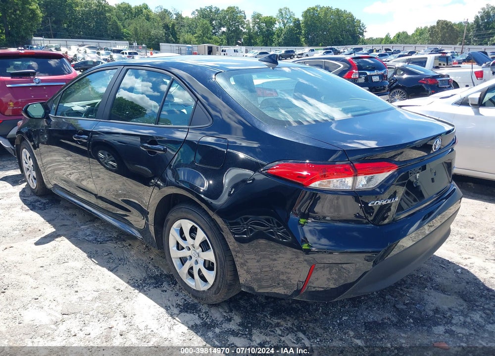2024 TOYOTA COROLLA LE VIN: 5YFB4MDE3RP096655
