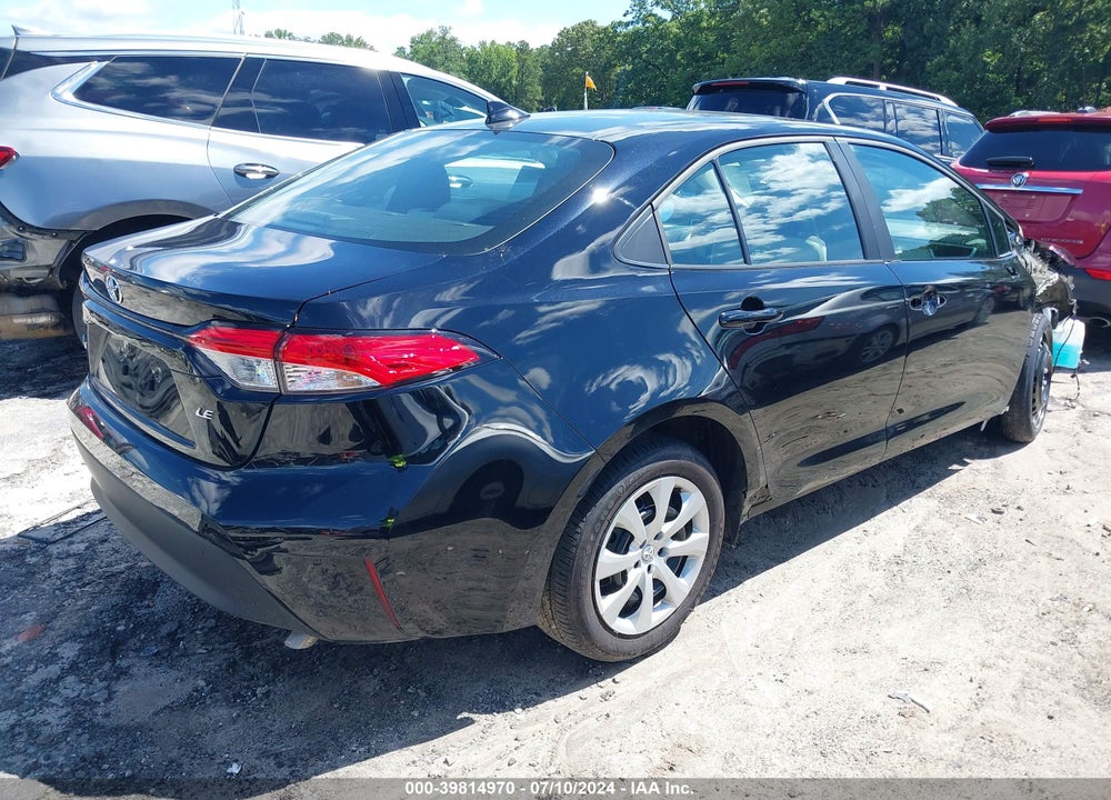 2024 TOYOTA COROLLA LE VIN: 5YFB4MDE3RP096655