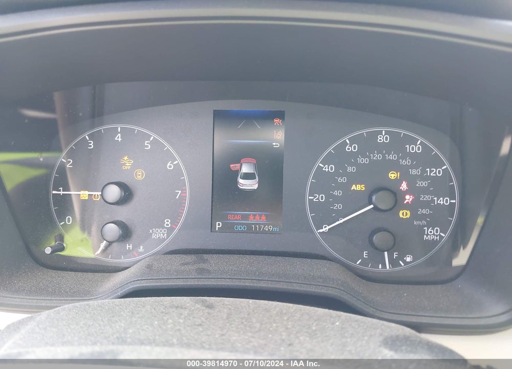 2024 TOYOTA COROLLA LE VIN: 5YFB4MDE3RP096655