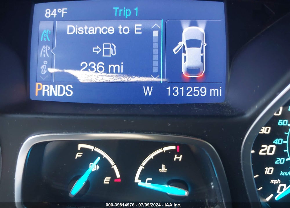2013 FORD ESCAPE SE VIN: 1FMCU0GX3DUB43023