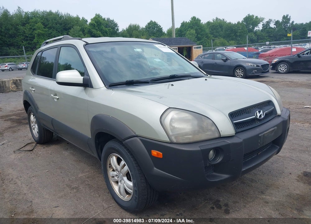 2007 HYUNDAI TUCSON LIMITED/SE VIN: KM8JN12D57U575401
