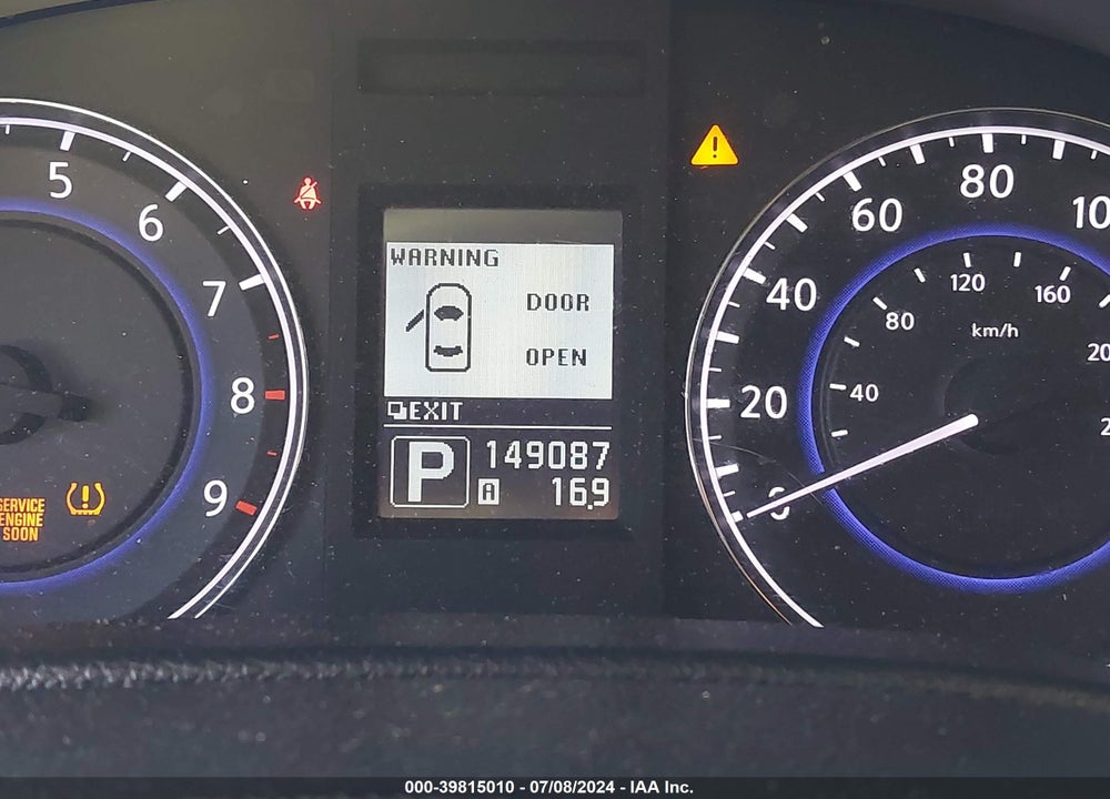 2011 INFINITI G25X VIN: JN1DV6AR0BM650836