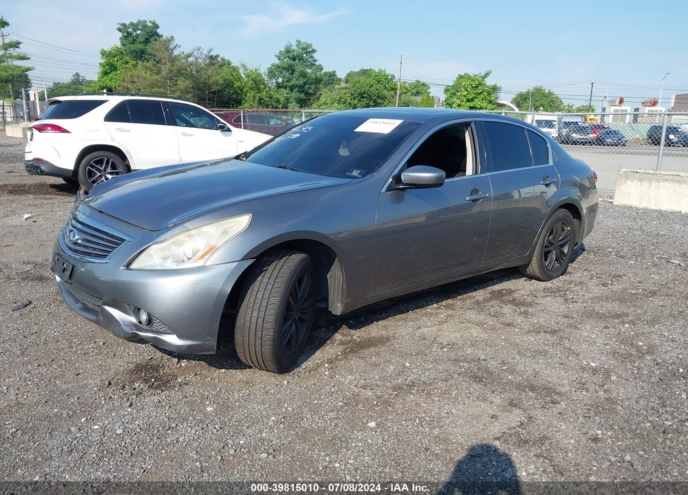 2011 INFINITI G25X VIN: JN1DV6AR0BM650836