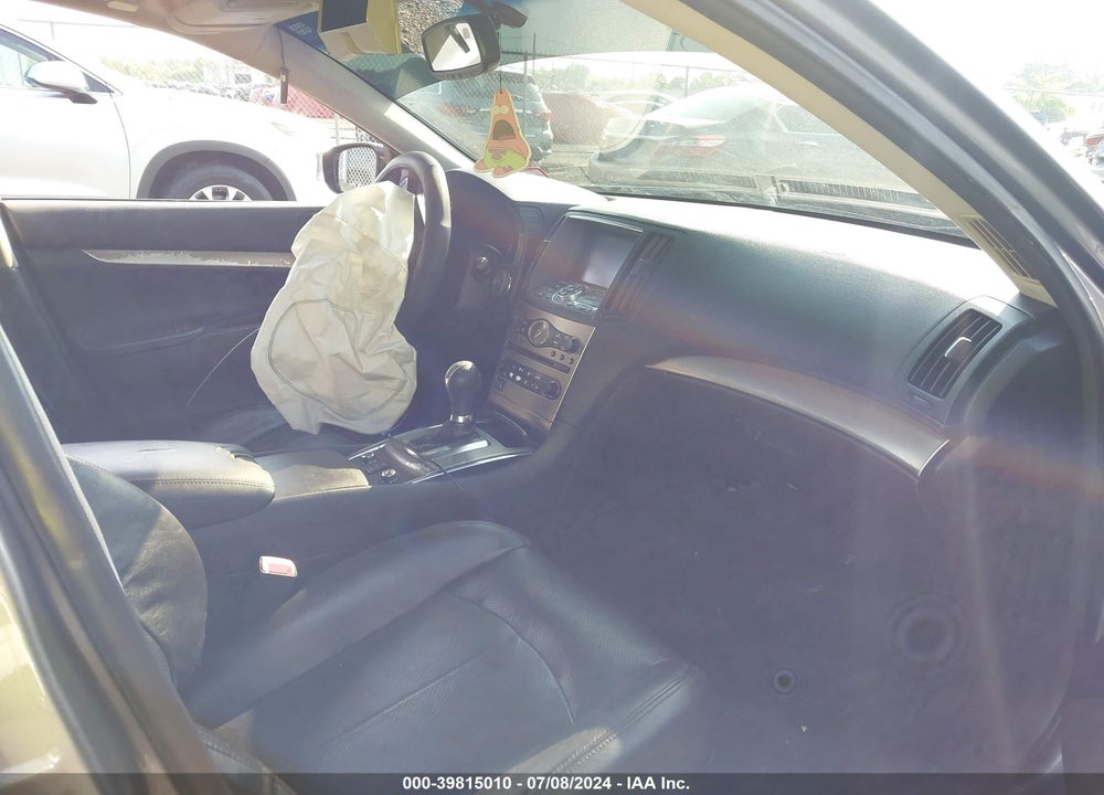 2011 INFINITI G25X VIN: JN1DV6AR0BM650836
