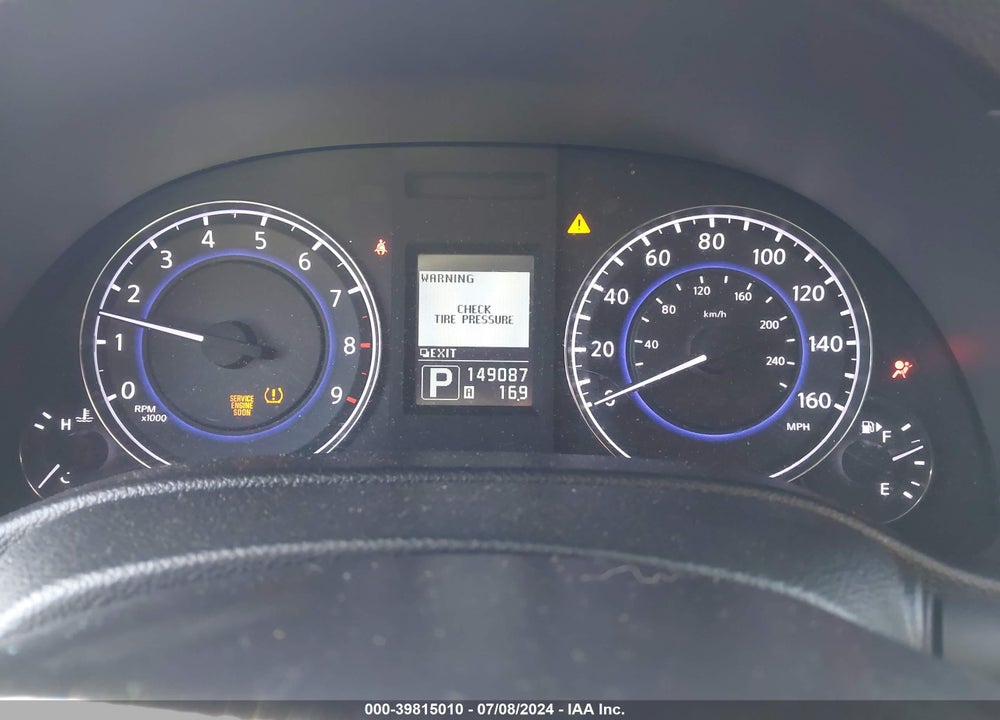 2011 INFINITI G25X VIN: JN1DV6AR0BM650836