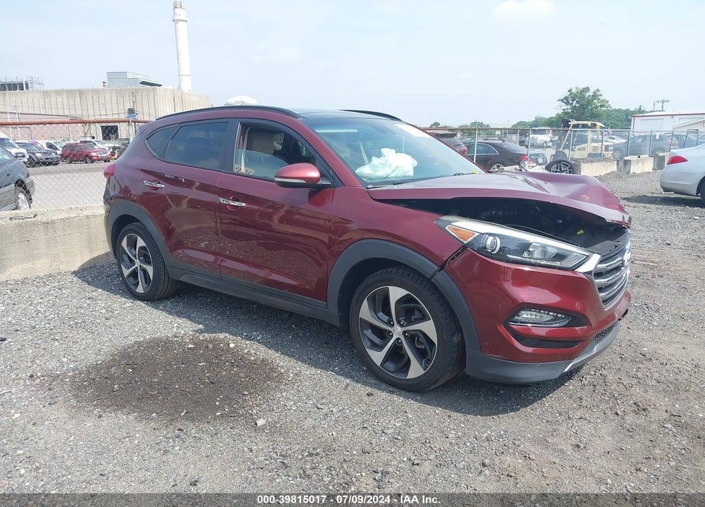 2016 HYUNDAI TUCSON LIMITED VIN: KM8J3CA24GU099322