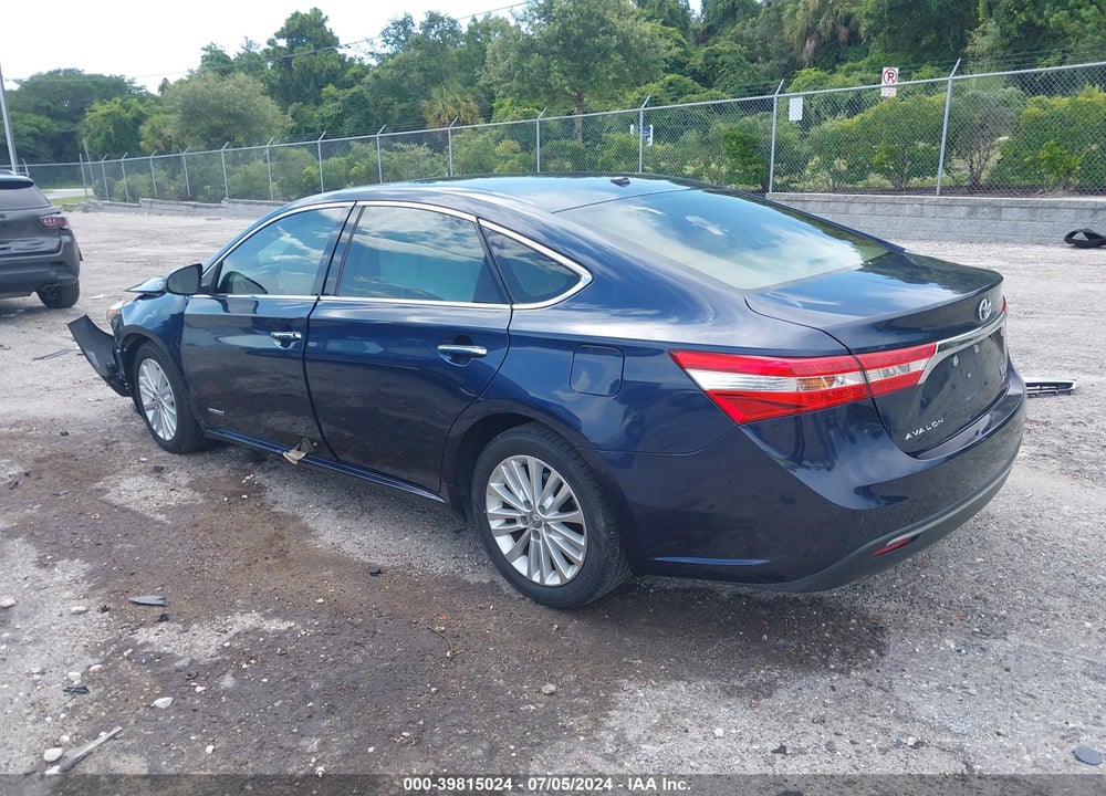 2015 TOYOTA AVALON HYBRID XLE TOURING VIN: 4T1BD1EB4FU048031