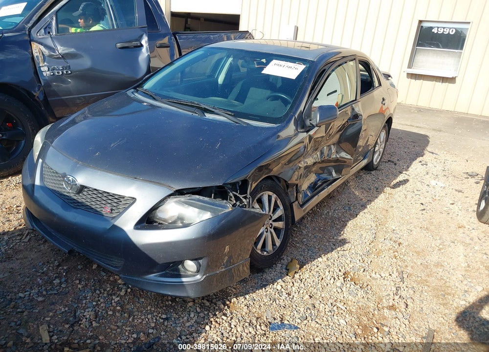 2010 TOYOTA COROLLA S VIN: 2T1BU4EE0AC485949