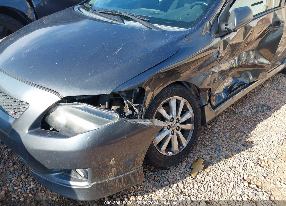 2010 TOYOTA COROLLA S VIN: 2T1BU4EE0AC485949