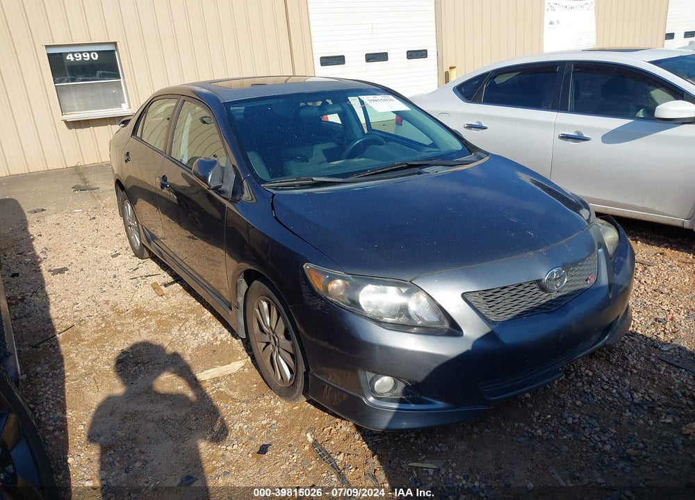 2010 TOYOTA COROLLA S VIN: 2T1BU4EE0AC485949