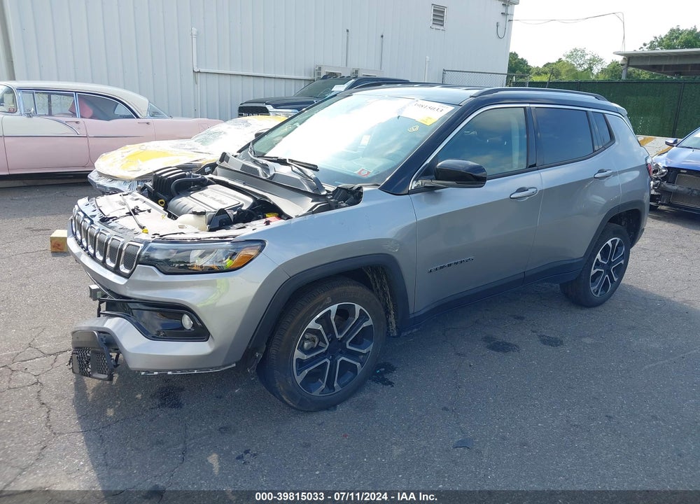 2022 JEEP COMPASS LIMITED 4X4 VIN: 3C4NJDCB1NT183541