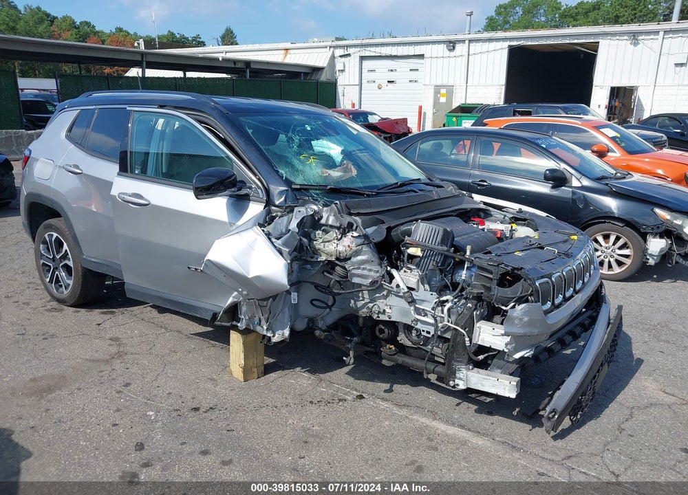 2022 JEEP COMPASS LIMITED 4X4 VIN: 3C4NJDCB1NT183541