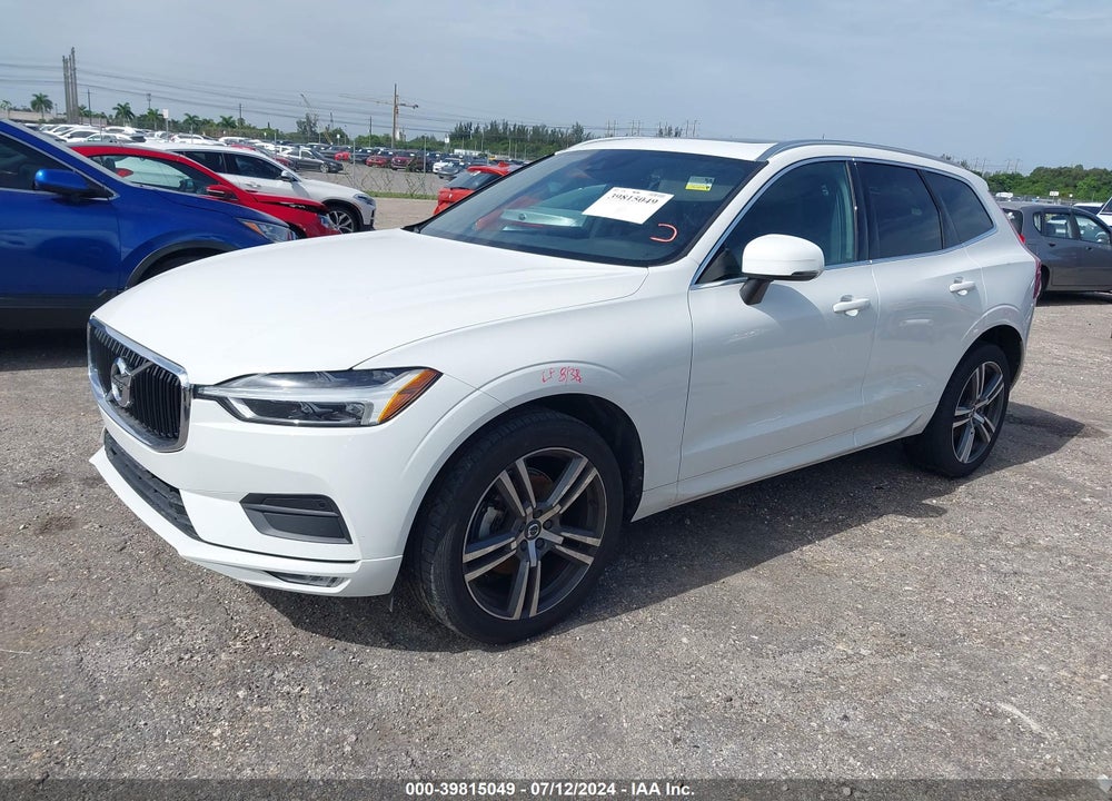 2021 VOLVO XC60 T5 MOMENTUM VIN: YV4102DK8M1684787