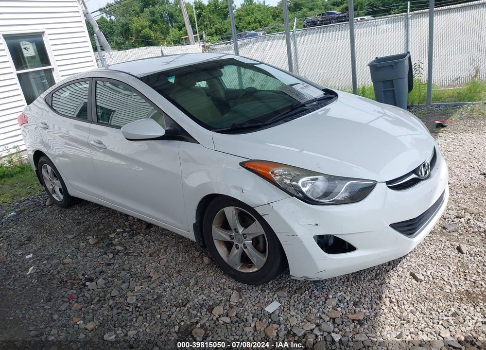 2013 HYUNDAI ELANTRA GLS VIN: 5NPDH4AE9DH226171