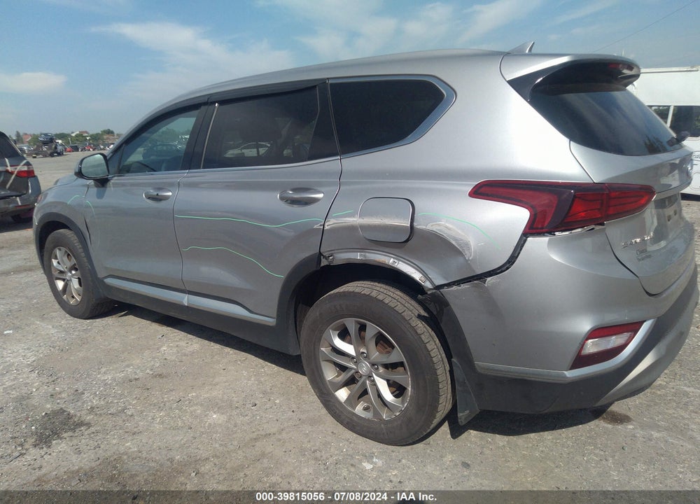 2020 HYUNDAI SANTA FE SEL VIN: 5NMS3CAD5LH277640