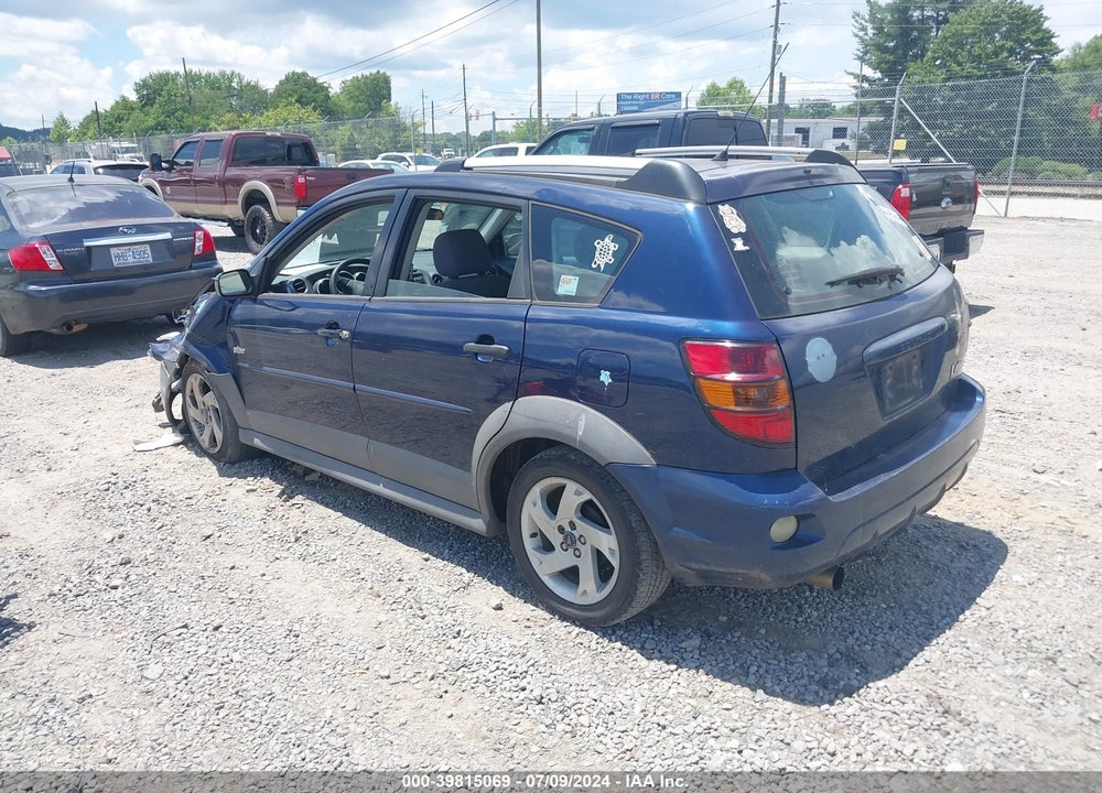 2004 PONTIAC VIBE VIN: 5Y2SL62834Z448921