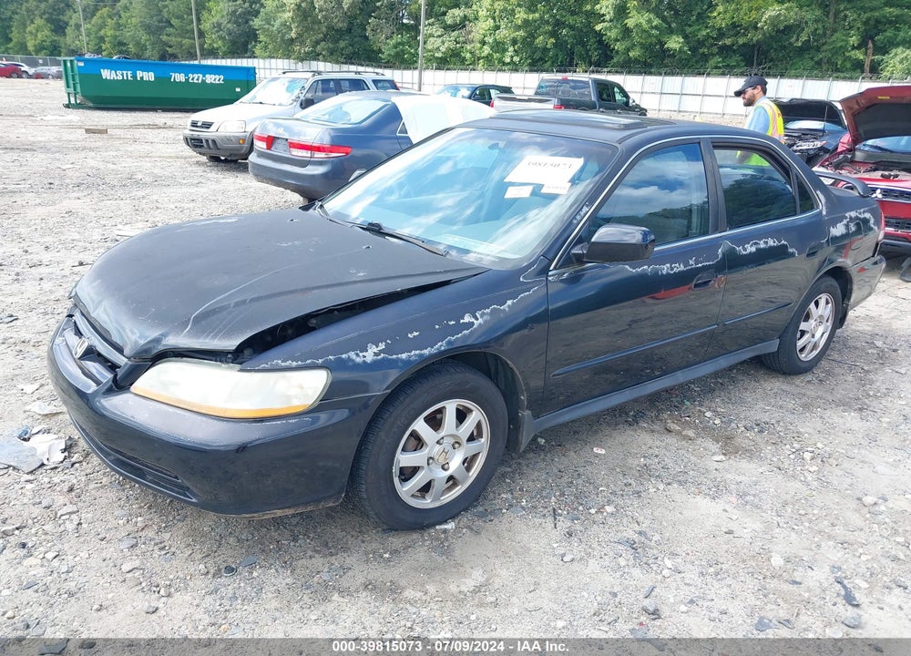 2002 HONDA ACCORD VIN: 1HGCG56722A100982