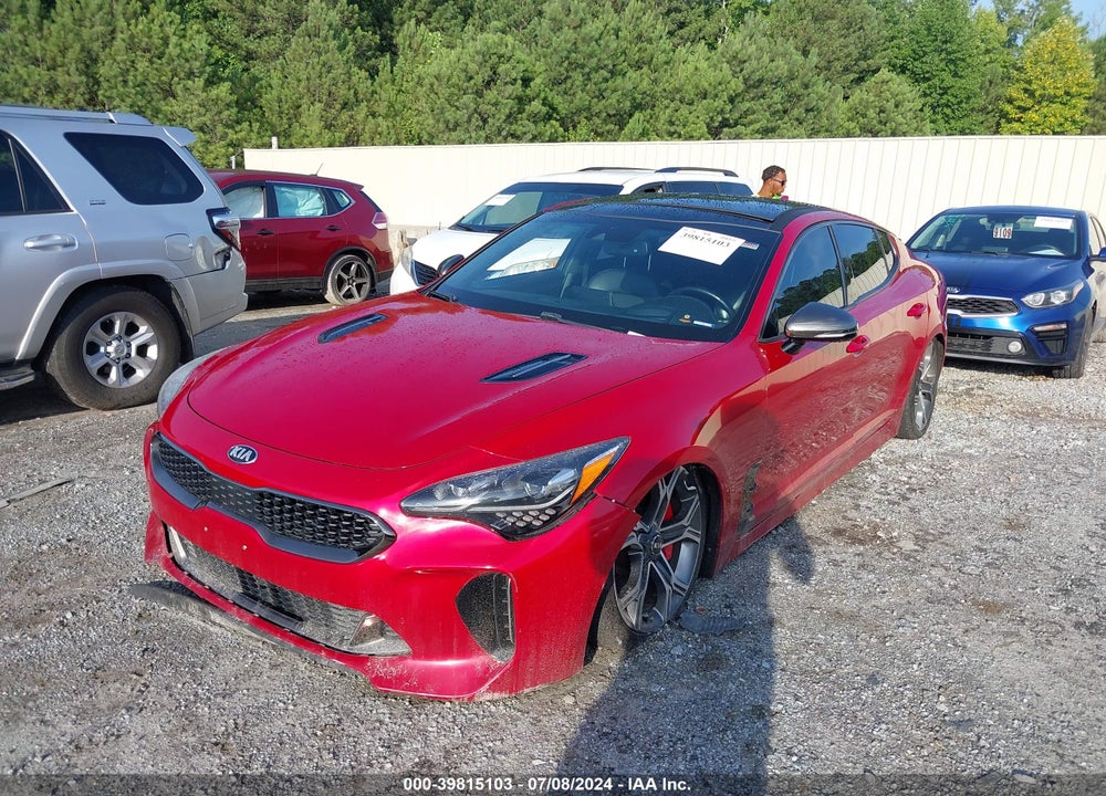2018 KIA STINGER GT2 VIN: KNAE55LC1J6039881