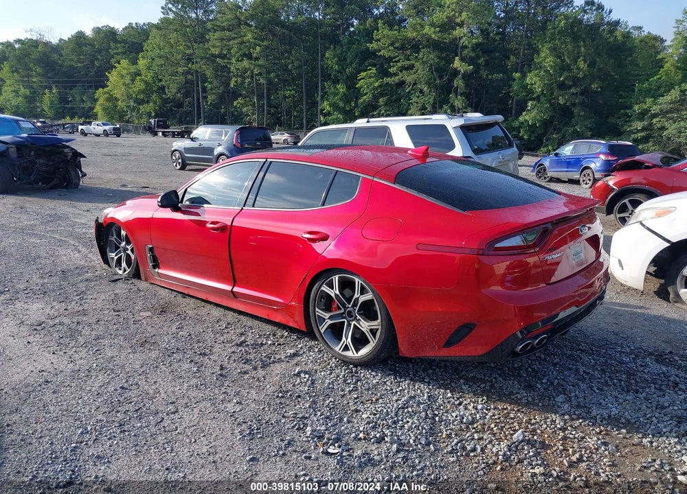 2018 KIA STINGER GT2 VIN: KNAE55LC1J6039881