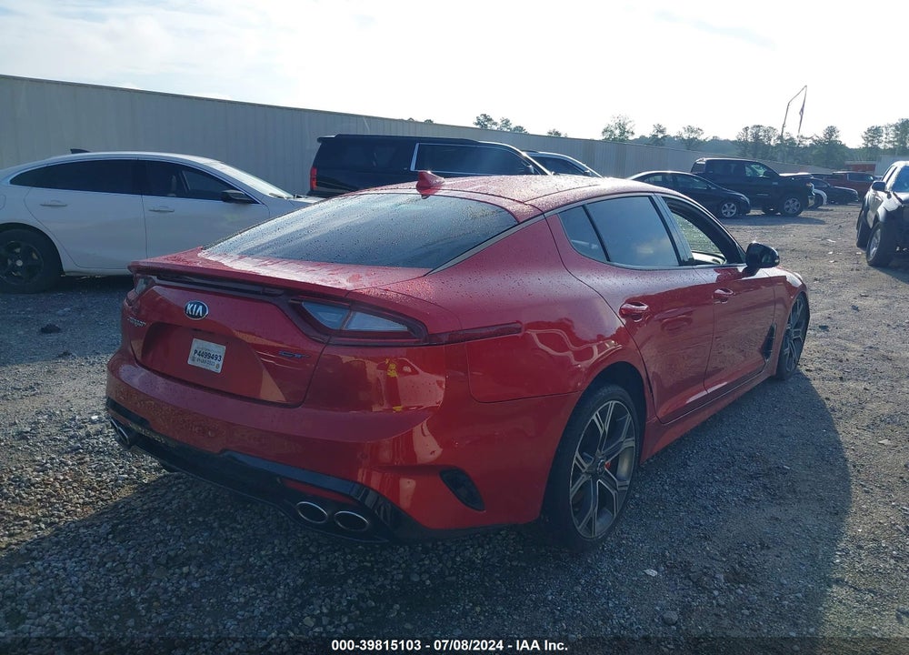 2018 KIA STINGER GT2 VIN: KNAE55LC1J6039881