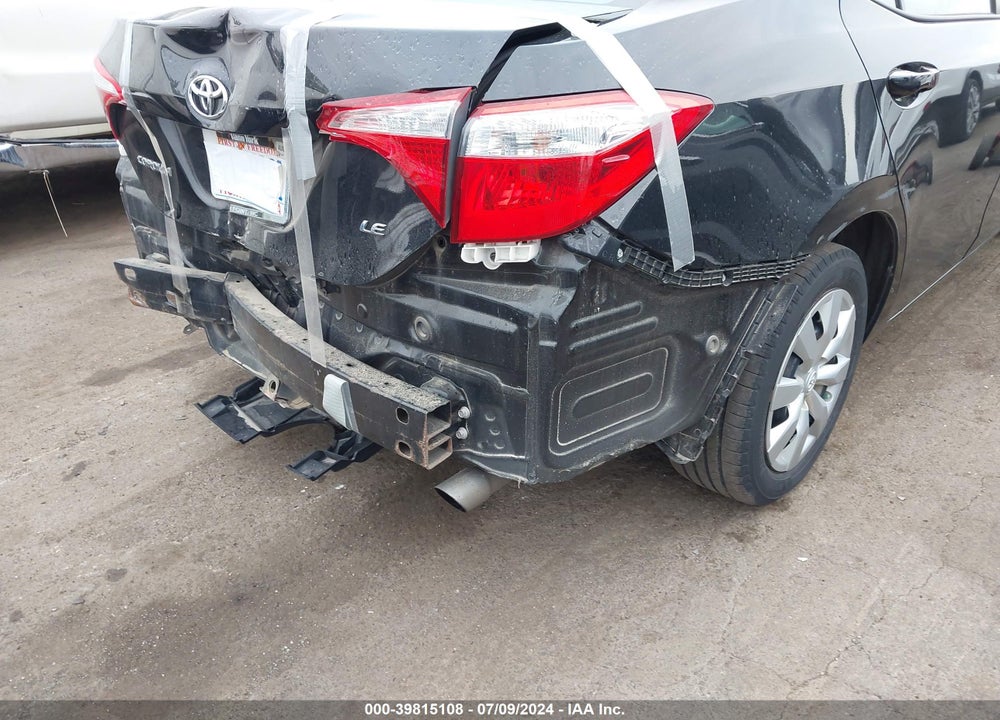 2016 TOYOTA COROLLA LE VIN: 2T1BURHE6GC635841