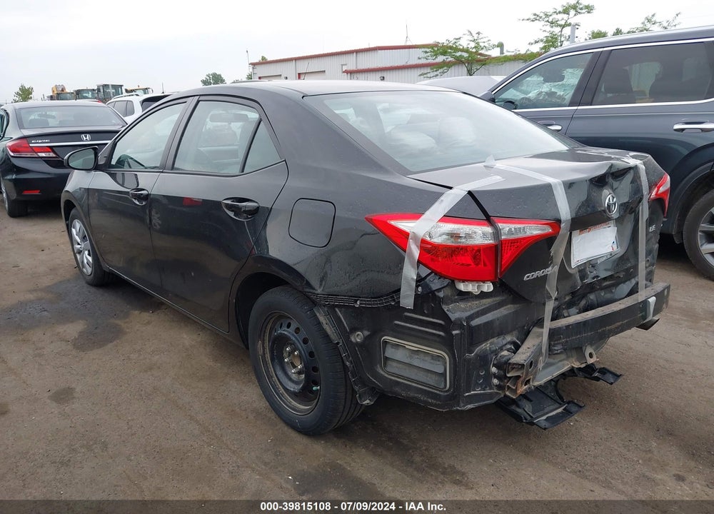 2016 TOYOTA COROLLA LE VIN: 2T1BURHE6GC635841